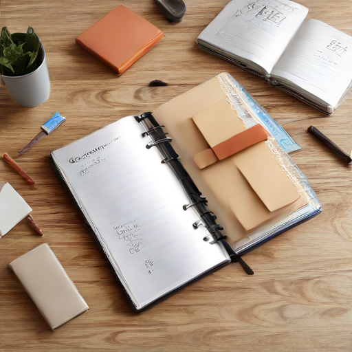 Afbeelding van Efficiënt gebruik van je opvouwbare planner in 5 stappen