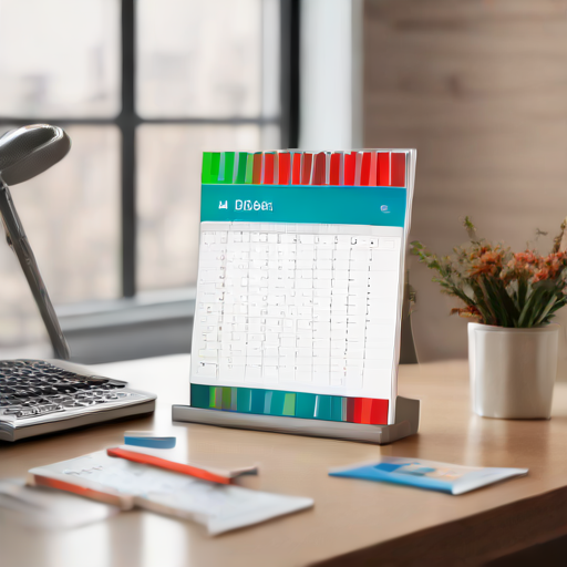 Afbeelding van Duurzame kalenders met magneetjes voor jarenplanning