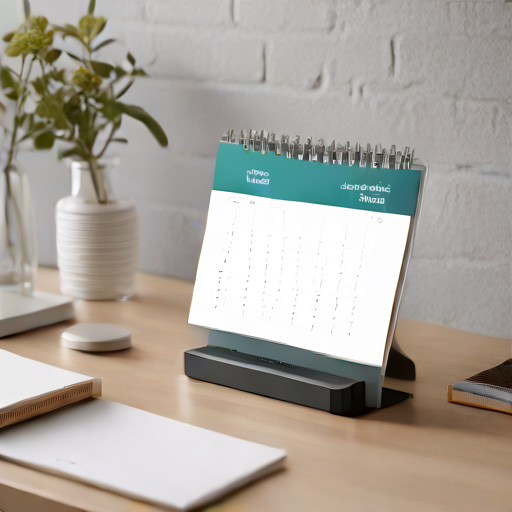 Afbeelding van Duurzame Kalenders met Magneetjes voor Efficiënte Planning