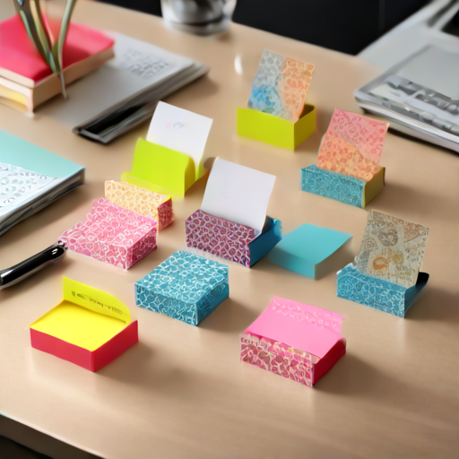 Afbeelding van Maak je zelfklevende post-it houders uniek en persoonlijk