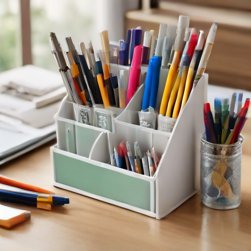 Afbeelding van Organiseer je schrijfbenodigdheden met penorganizers
