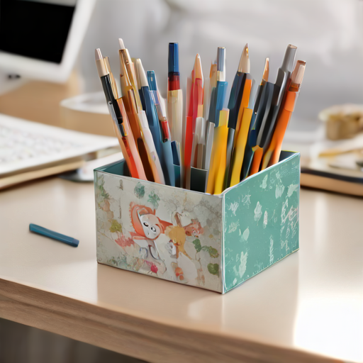 Afbeelding van Maak je opvouwbare penorganizer uniek en persoonlijk