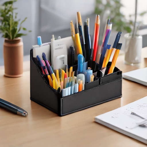 Afbeelding van Onderhoud je opvouwbare penorganizer voor langere levensduur