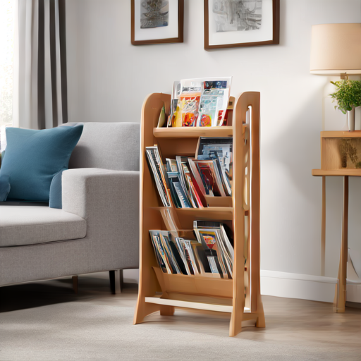 Afbeelding van Opvouwbare tijdschriftenrekken: ruimtebesparend en praktisch