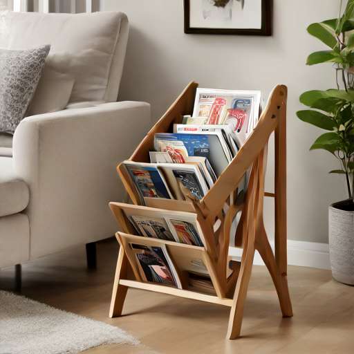 Afbeelding van Kies het beste opvouwbare tijdschriftenrek voor jouw interieur
