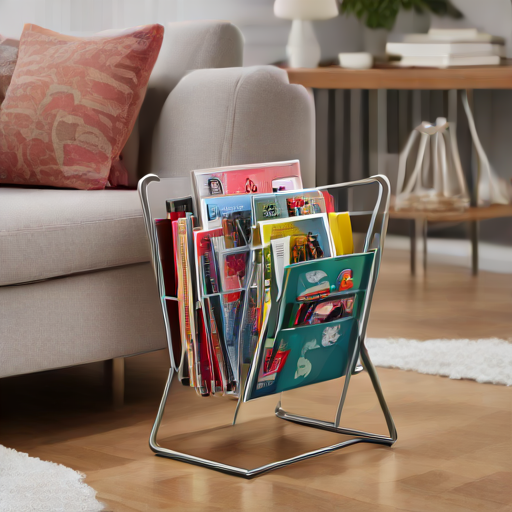 Afbeelding van Personaliseer je opvouwbare tijdschriftenrekken eenvoudig