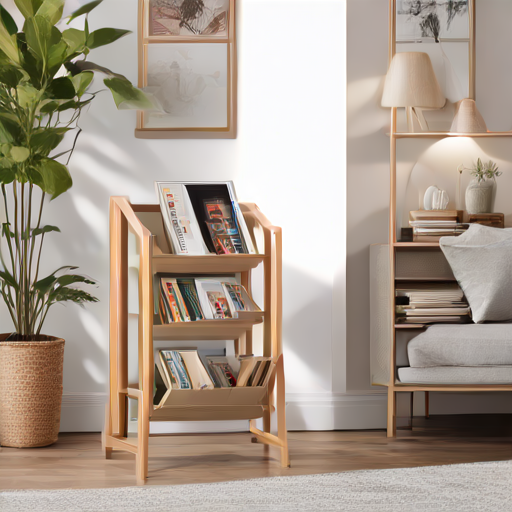 Afbeelding van Trends in opvouwbare tijdschriftenrekken voor 2024