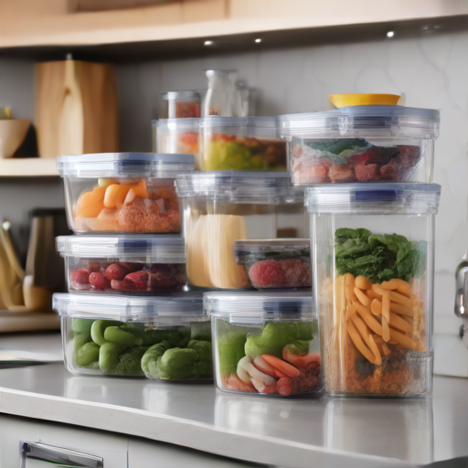 Afbeelding van Efficiënt restjes bewaren met multifunctionele bakjes