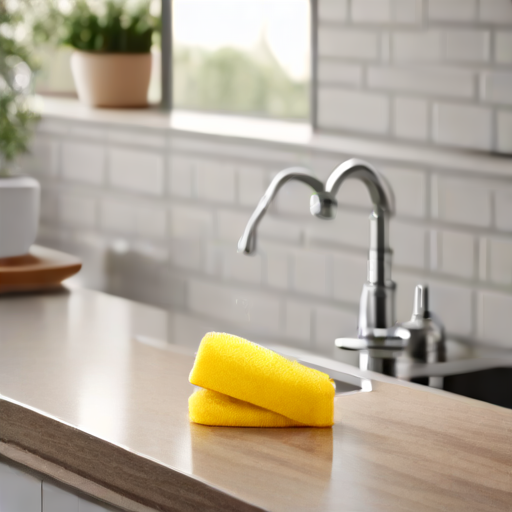 Afbeelding van Kies de beste keukenspons met handgreep voor jouw routine