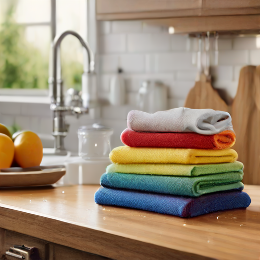 Afbeelding van Kosten van herbruikbare afwasdoeken vs. wegwerpdoeken