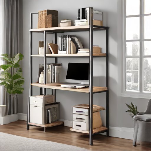 Afbeelding van Optimaliseer je kantoor met multifunctionele opbergrekken