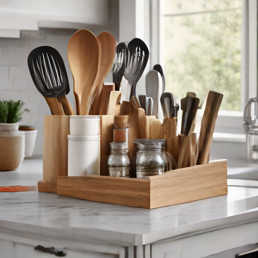 Afbeelding van Beste kleine keukenblad organizers voor beperkte ruimte