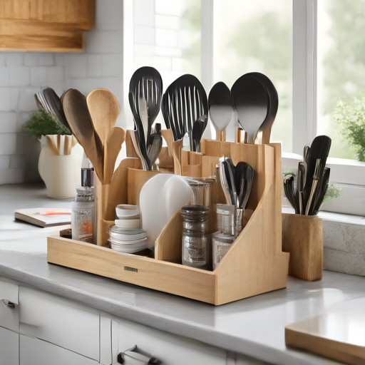 Afbeelding van Trendy Kleine Keukenblad Organizers voor 2023