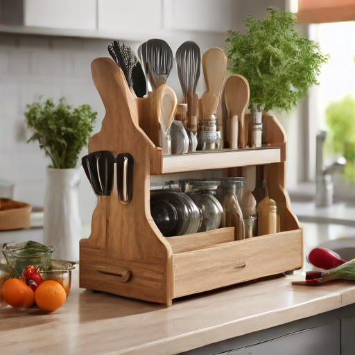 Afbeelding van Onderhoud je kleine keukenblad organizers voor lange levensduur