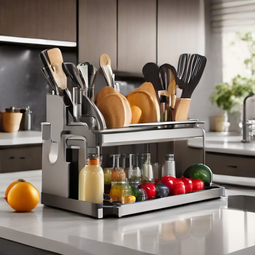 Afbeelding van Optimaliseer je keuken met kleine keukenblad organizers