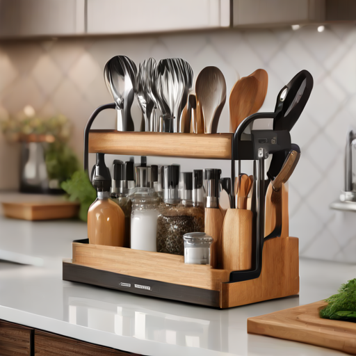 Afbeelding van Ontdek de beste materialen voor keukenblad organizers