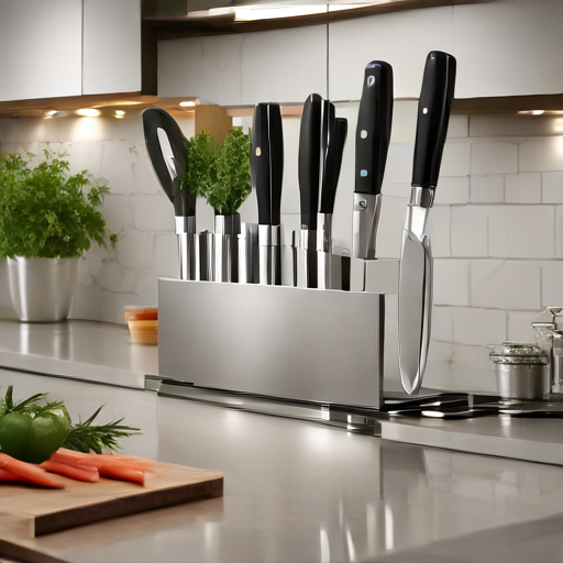 Afbeelding van Onderhoud je magnetische messenhouder voor lange levensduur