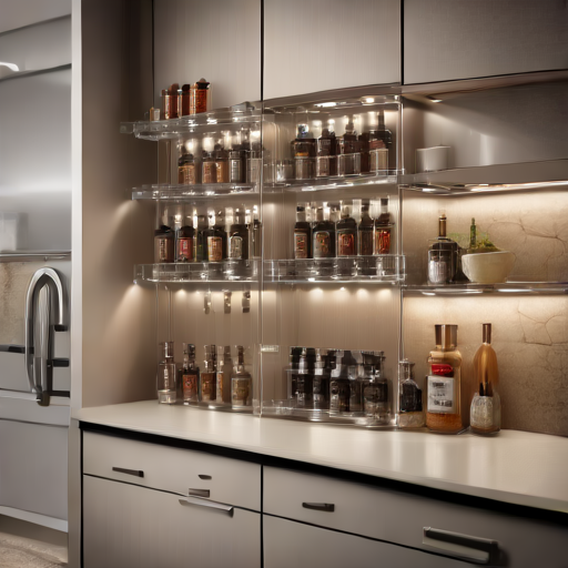 Afbeelding van Ruimtebesparende kruidenrekjes voor kleine keukens