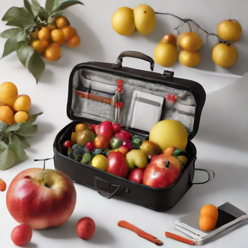 Afbeelding van Opvouwbare fruitmandjes: Reis met gemak en stijl