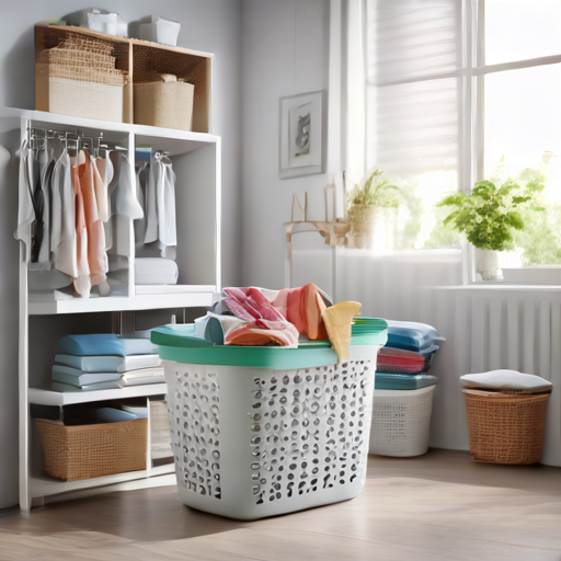 Afbeelding van Voordelen van plastic wasmanden voor je wasorganisatie