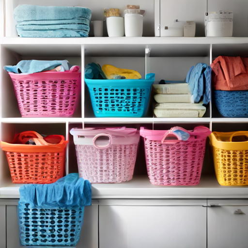 Afbeelding van Ontdek de voordelen van plastic wasmanden voor je was