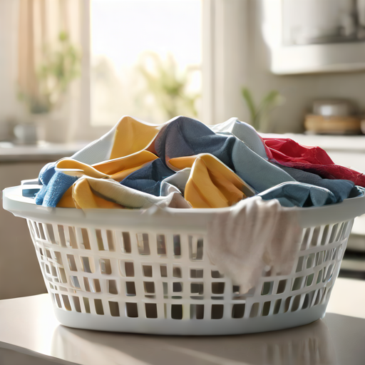 Afbeelding van Maak je plastic wasmanden schoon en fris in een handomdraai