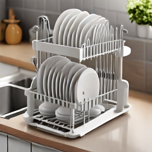 Afbeelding van Voordelen van opvouwbare afwasrekken voor kleine keukens