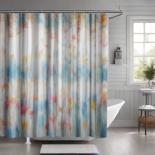 Afbeelding van Installeer waterdichte douchegordijnen eenvoudig zelf