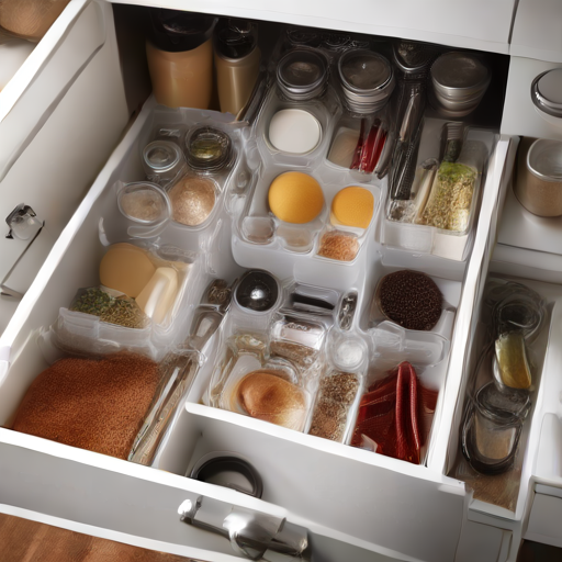 Afbeelding van Optimaliseer je keuken met plastic raamorganizers