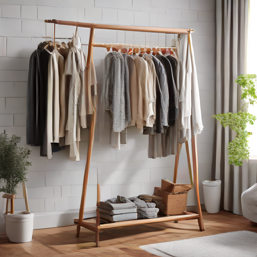 Afbeelding van Kies het ideale opvouwbare kledingrek voor kleine ruimtes