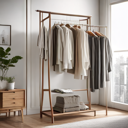 Afbeelding van Voordelen van opvouwbare kledingrekjes in één oogopslag