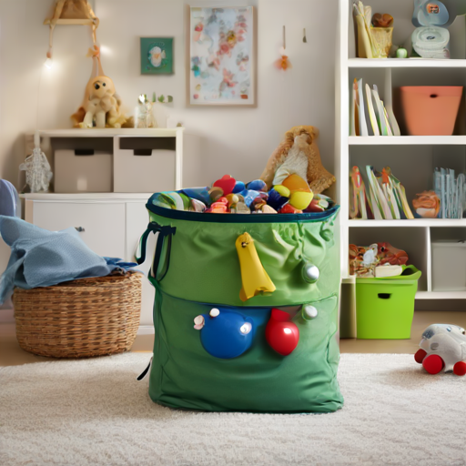 Afbeelding van Topmerken voor opvouwbare speelgoedopbergtassen