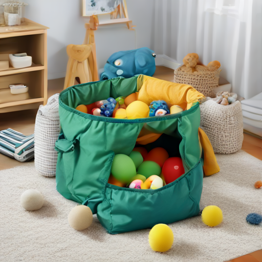 Afbeelding van Opvouwbare speelgoedopbergtassen: Kosten en Voordelen