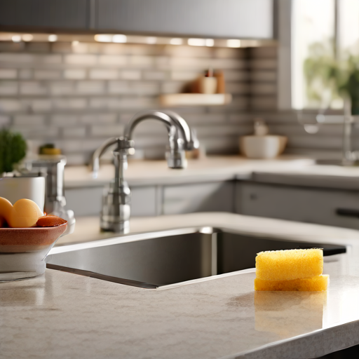 Afbeelding van Duurzame keukenspons met handgreep: de beste materialen