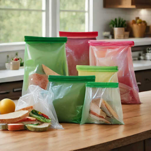 Afbeelding van Herbruikbare sandwichzakken: materialen en voordelen
