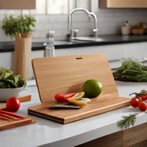 Afbeelding van Opvouwbare snijplank: ideaal voor op reis!