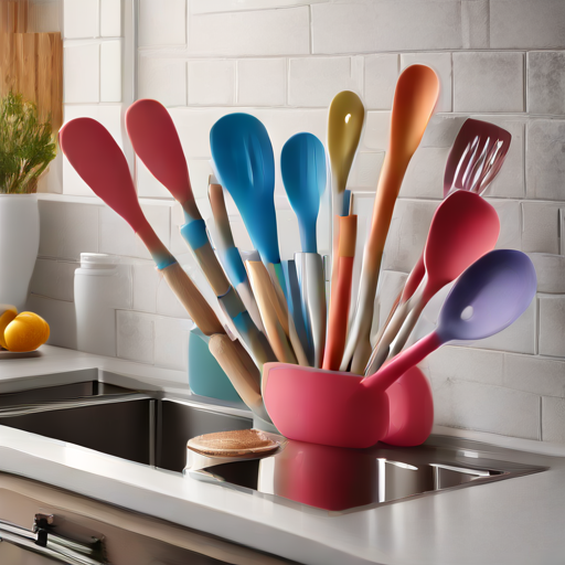 Afbeelding van Verschillende soorten siliconen spatels en hun voordelen