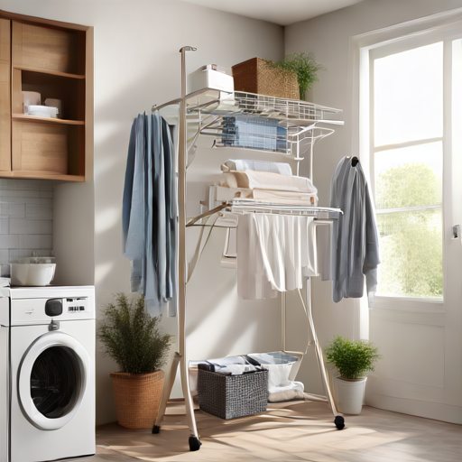 Afbeelding van Kies het ideale opvouwbare droogrek voor jouw situatie