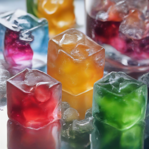 Afbeelding van Perfect IJs Maken met Siliconen IJsblokvormen