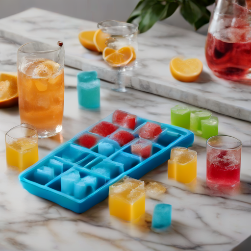 Afbeelding van Kies voor siliconen ijsblokvormen: de beste keuze!