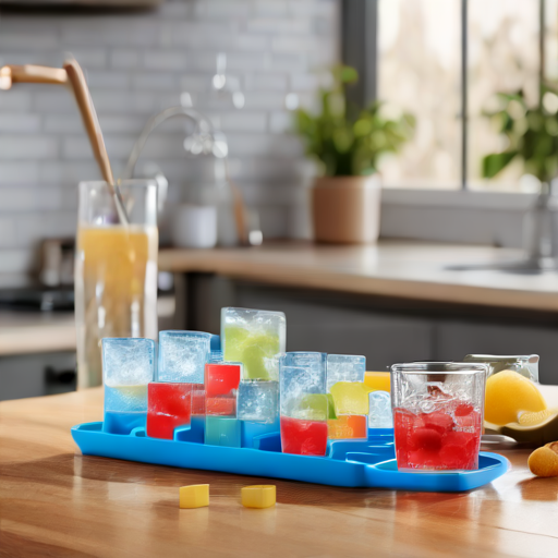 Afbeelding van Ontdek de verschillende vormen en maten van siliconen ijsblokvormen