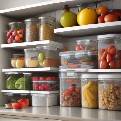 Afbeelding van Maximaliseer Efficiëntie met Georganiseerde Voedselopslagbakken