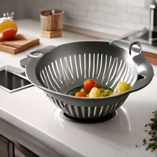 Afbeelding van Opvouwbare vergieten: ideaal voor kleine appartementen