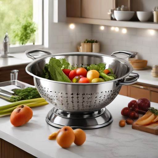 Afbeelding van Milieuvriendelijke voordelen van opvouwbare vergieten