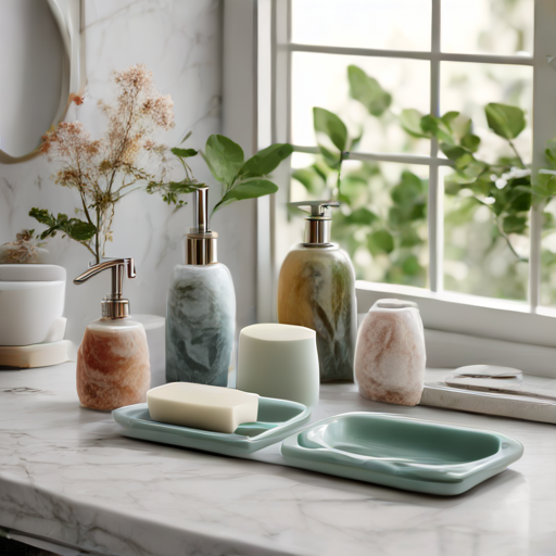 Afbeelding van Organiseer je badkamer met siliconen zeepbakjes