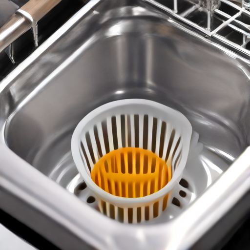 Afbeelding van Siliconen afvoerzeven voor de vaatwasser: voordelen en tips