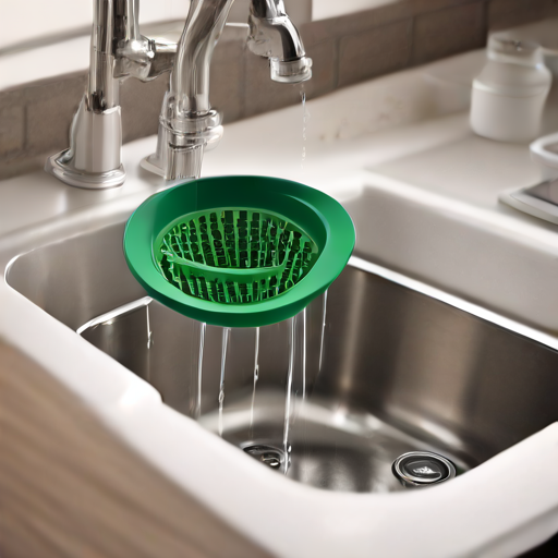 Afbeelding van Verstoppingen met siliconen afvoerzeven oplossen