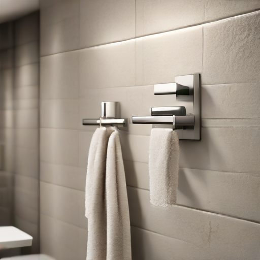 Afbeelding van Plakhaakjes voor badkamergebruik buiten: veelzijdige oplossingen