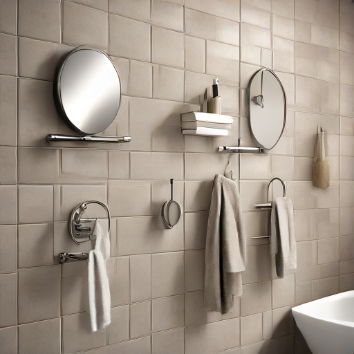 Afbeelding van Stijlvolle plakhaakjes voor badkamer: Top winkels om te kopen